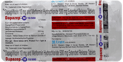 Dapazep M 10/500 Tablet 10
