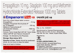 Empanorm Trio 10 Tablet 10 Empanorm Trio 10 Tablet 10