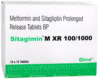 Sitagimin M Xr 100/1000 Tablet 15