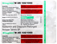 Sitagimin M Xr 100/1000 Tablet 15