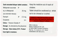 Etolol Rm 2.5/25 Er Tablet 10