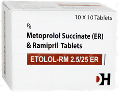 Etolol Rm 2.5/25 Er Tablet 10