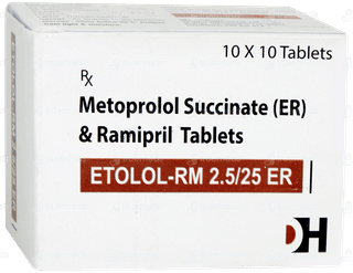 Etolol Rm 2.5/25 Er Tablet 10