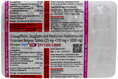 Empa Hope Sm 25/100/1000 Tablet 10 Empa Hope Sm 25/100/1000 Tablet 10