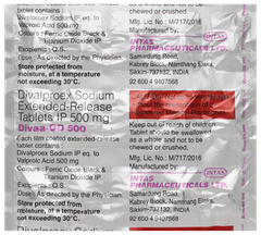Divaa Od 500 Tablet 15