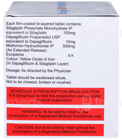 Suitglip Dm 100/10/500 Tablet 10