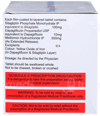 Suitglip Dm 100/10/500 Tablet 10