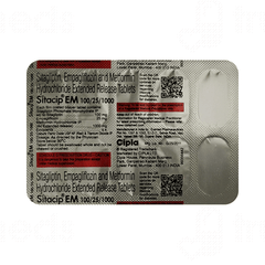 Sitacip Em 100/25/1000 Tablet 10