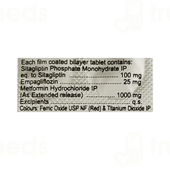 Sitacip Em 100/25/1000 Tablet 10