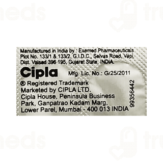 Sitacip Em 100/25/1000 Tablet 10