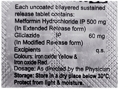Glychek M 60 Od Tablet 15