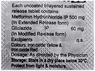 Glychek M 60 Od Tablet 15