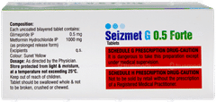 Seizmet G 0.5 Forte Tablet 15