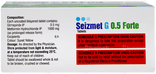 Seizmet G 0.5 Forte Tablet 15