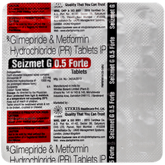 Seizmet G 0.5 Forte Tablet 15