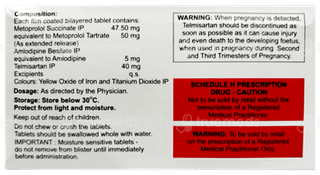 Met Xl Amt 50/5/40 Tablet 15
