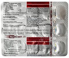 Met Xl Amt 50/5/40 Tablet 15