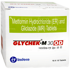 Glychek M 30 Od Tablet 15 Glychek M 30 Od Tablet 15