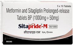 Sitapride M 50/1000 Tablet 10