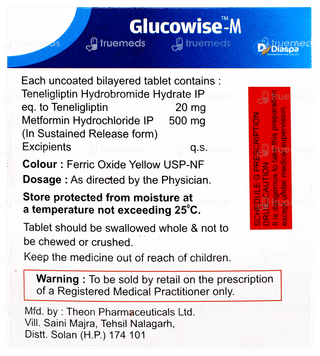 Glucowise M Tablet Sr 10