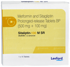 Sitaliptin 100 M Sr Tablet Pr 15 Sitaliptin 100 M Sr Tablet Pr 15