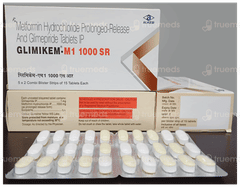 Glimikem M 1 1000 Sr Tablet 15