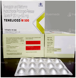 Tenelicoz M 500 Tablet 15