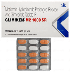 Glimikem M2 1000 Sr Tablet 15 Glimikem M2 1000 Sr Tablet 15