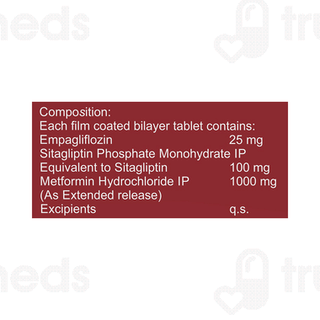 Empagreat Trio 25/1000 Tablet 10