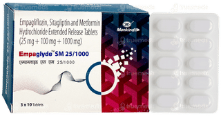 Empaglyde Sm 25/1000 Tablet 10
