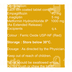 Empaglyde Sm 10/1000 Tablet 10 Empaglyde Sm 10/1000 Tablet 10