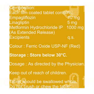 Empaglyde Sm 10/1000 Tablet 10
