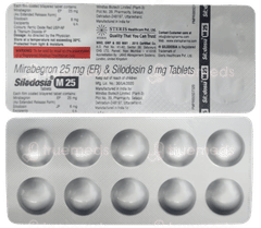 Silodosia M 25 Tablet 10 Silodosia M 25 Tablet 10