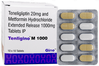 Tenligino M 1000 Tablet 10