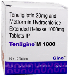 Tenligino M 1000 Tablet 10