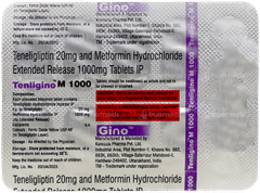 Tenligino M 1000 Tablet 10