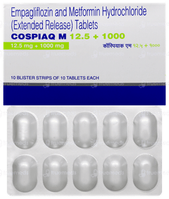 Cospiaq M 12.5 + 1000 Tablet 10