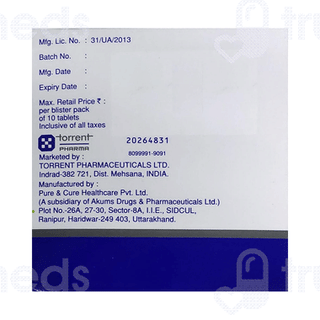 Cospiaq M 12.5 + 1000 Tablet 10
