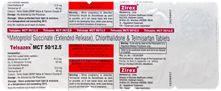 Telsazex Mct 50/12.5 Tablet 10