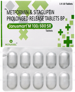 Janusmart M 100/500 Sr Tablet 10 Janusmart M 100/500 Sr Tablet 10