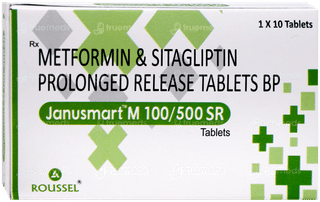 Janusmart M 100/500 Sr Tablet 10