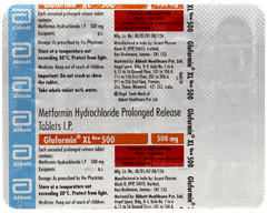 Gluformin Xl New 500 Tablet 15