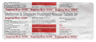 Sugaray M Sr 50/500 Tablet 15