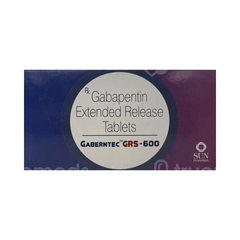 Gaberntec Grs 600 Tablet 10 Gaberntec Grs 600 Tablet 10
