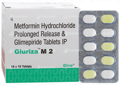 Gluriza M 2 Tablet 10 Gluriza M 2 Tablet 10