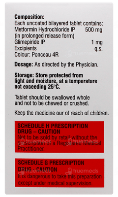 Gluriza M 1 Tablet 10