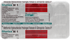 Gluriza M 1 Tablet 10