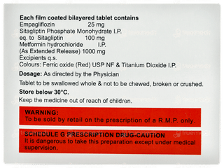 Zivemp Sm 25/1000 Tablet 10