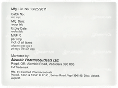 Zivemp Sm 25/1000 Tablet 10