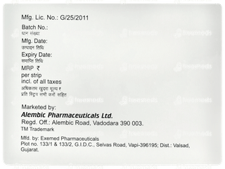 Zivemp Sm 25/1000 Tablet 10